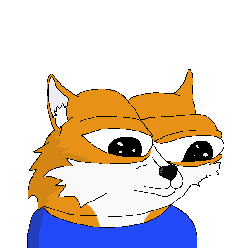 A giant APU fox staring straight at you
